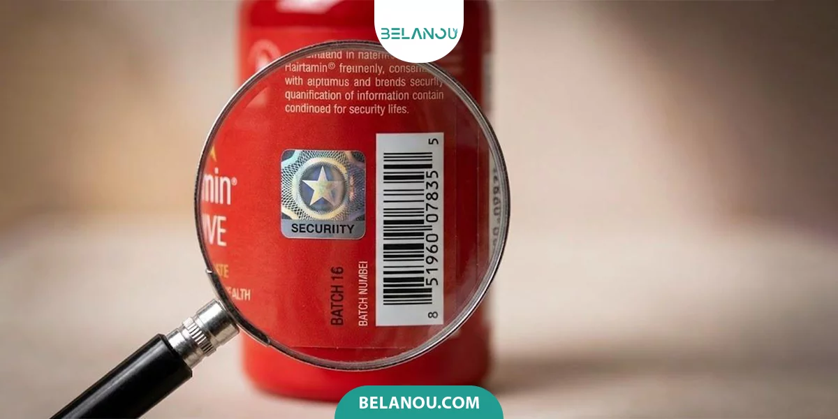 تشخیص اصل و فیک بهترین قرص تقویت مو خارجی 